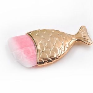 🧜♀️ Mermaid Tail Makeup Contouring Brush Gold